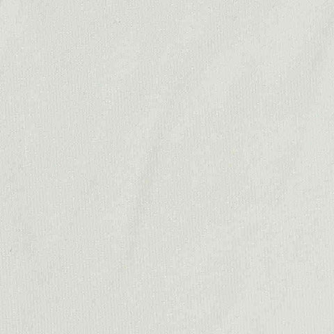 Polyester Stretch Milk Silk Knit Fabric, 150 gsm, 160 cm — White, ref EF-272754