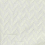 Cream Zigzag Jacquard, Polyester