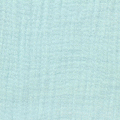 100% Cotton Crepe Fabric, 130 gsm, 140 cm — Blue