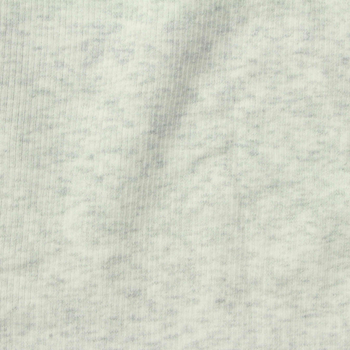 Light Grey Marl Rib Knit, Cotton, 210 gsm, 150 cm