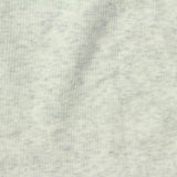 Light Grey Marl Rib Knit, Cotton