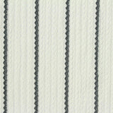 Dark Grey Wavy-Stripe Crepe, Polyester