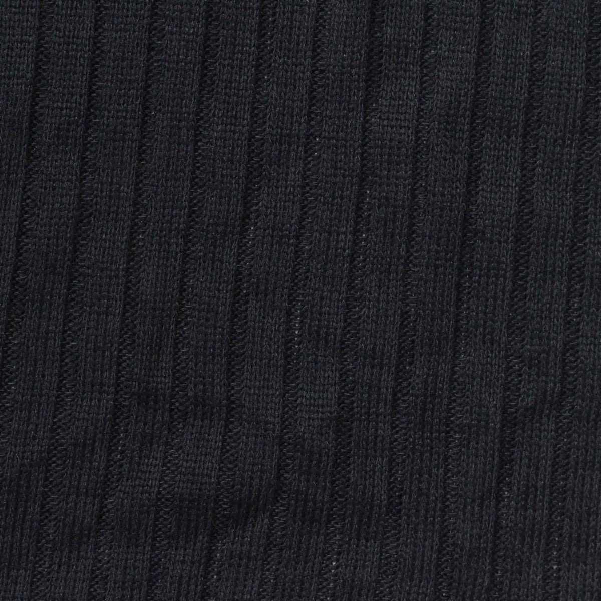 Polyester Stretch Rib Knit Fabric, 185 gsm, 157 cm — Navy