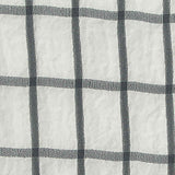 Grey Check Chiffon, Polyester — texture