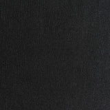 Polyester Stretch Rib Knit Fabric, 280 gsm, 160 cm — Black
