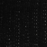 Black Marl Rib Knit, Cotton-Poly