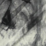 Black Tie-Dye Jersey Knit, Viscose — texture
