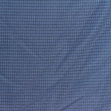 Blue Check Interlock Knit, Polyester
