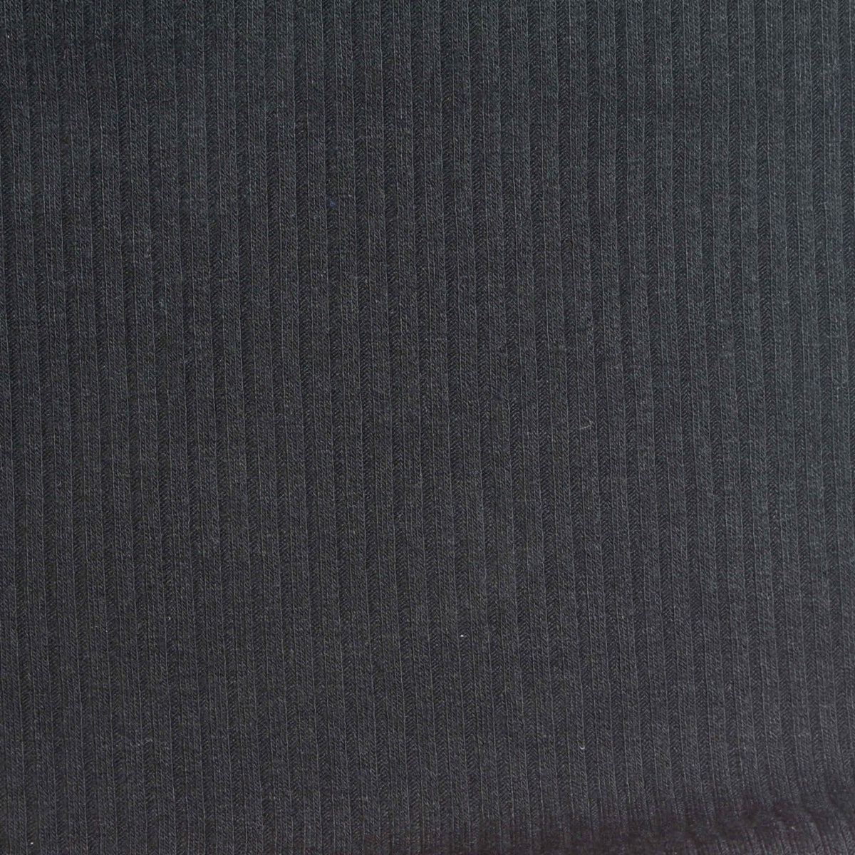 Viscose Stretch Rib Knit Fabric, 260 gsm, 160 cm — Navy