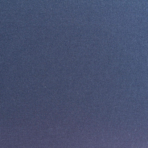 Polyester Stretch Scuba Knit Fabric, 290 gsm, 155 cm — Navy