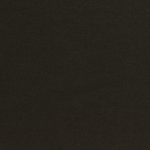 Cotton Polyester Scuba Knit Fabric, 300 gsm, 185 cm — Brown