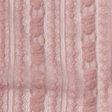 Pink Vertical-Stripe Lace, Nylon