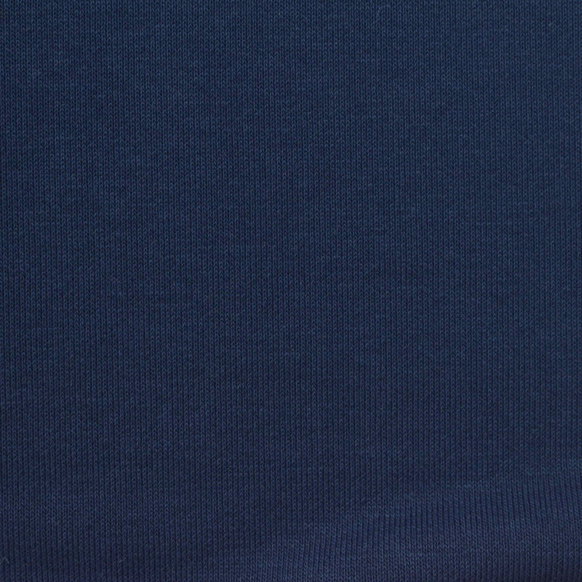 Polyester Tencel Lyocell French Terry Fabric, 410 gsm, 195 cm — Navy