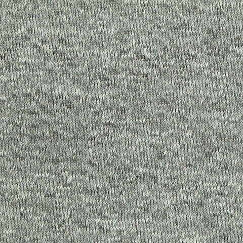 Heather Grey Marl Scuba Knit, Polyester, 330 gsm