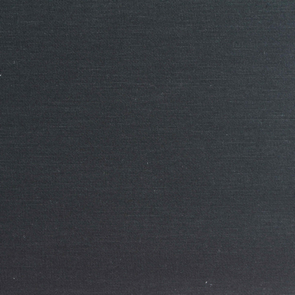 Polyester Modal Stretch Scuba Knit Fabric, 260 gsm, 185 cm — Black