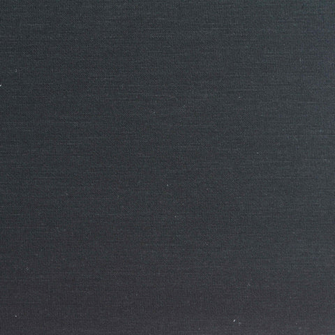 Polyester Modal Stretch Scuba Knit Fabric, 260 gsm, 185 cm — Black
