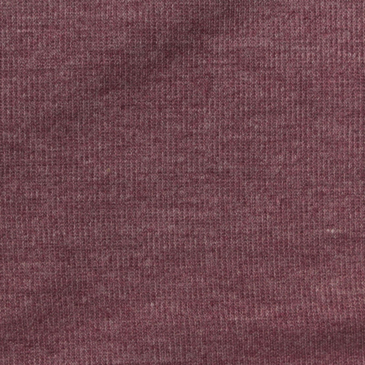 Burgundy Marl Rib Knit, Poly-Viscose, 310 gsm