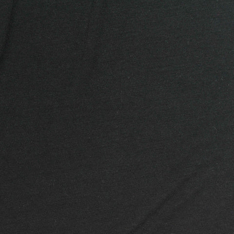 Modal Stretch Jersey Knit Fabric, 190 gsm, 148 cm — Black