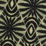 Black Abstract Scuba Knit, Polyester