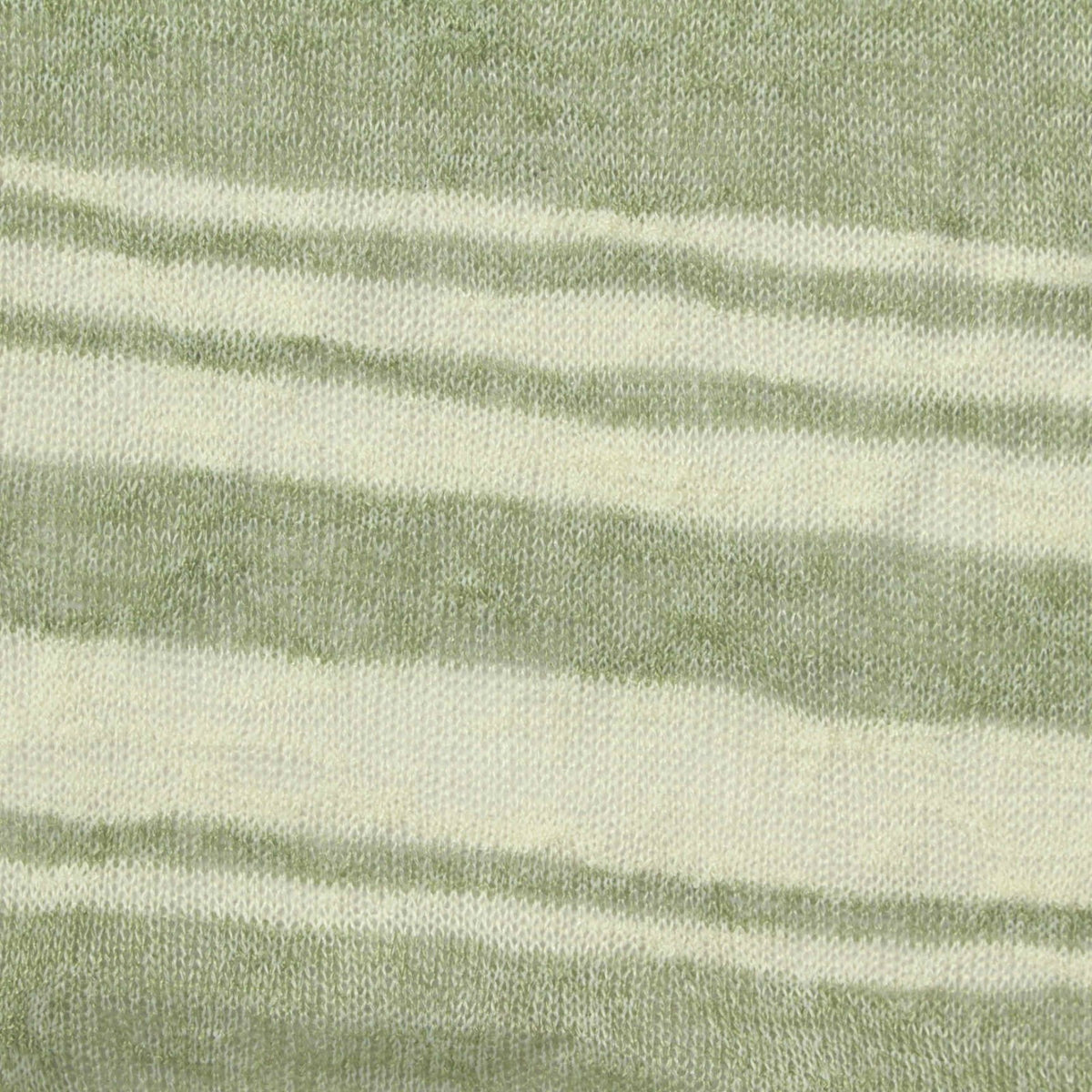 Light Green Horizontal-Stripe Knit, Viscose-Poly, 165 gsm, 168 cm, ref EF-272866