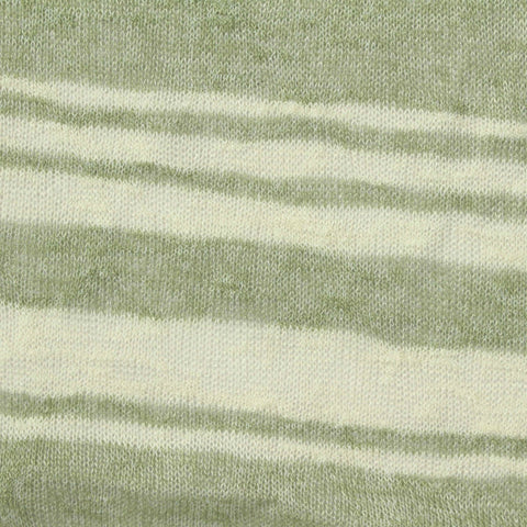 Light Green Horizontal-Stripe Knit, Viscose-Poly, 165 gsm, 168 cm, ref EF-272866