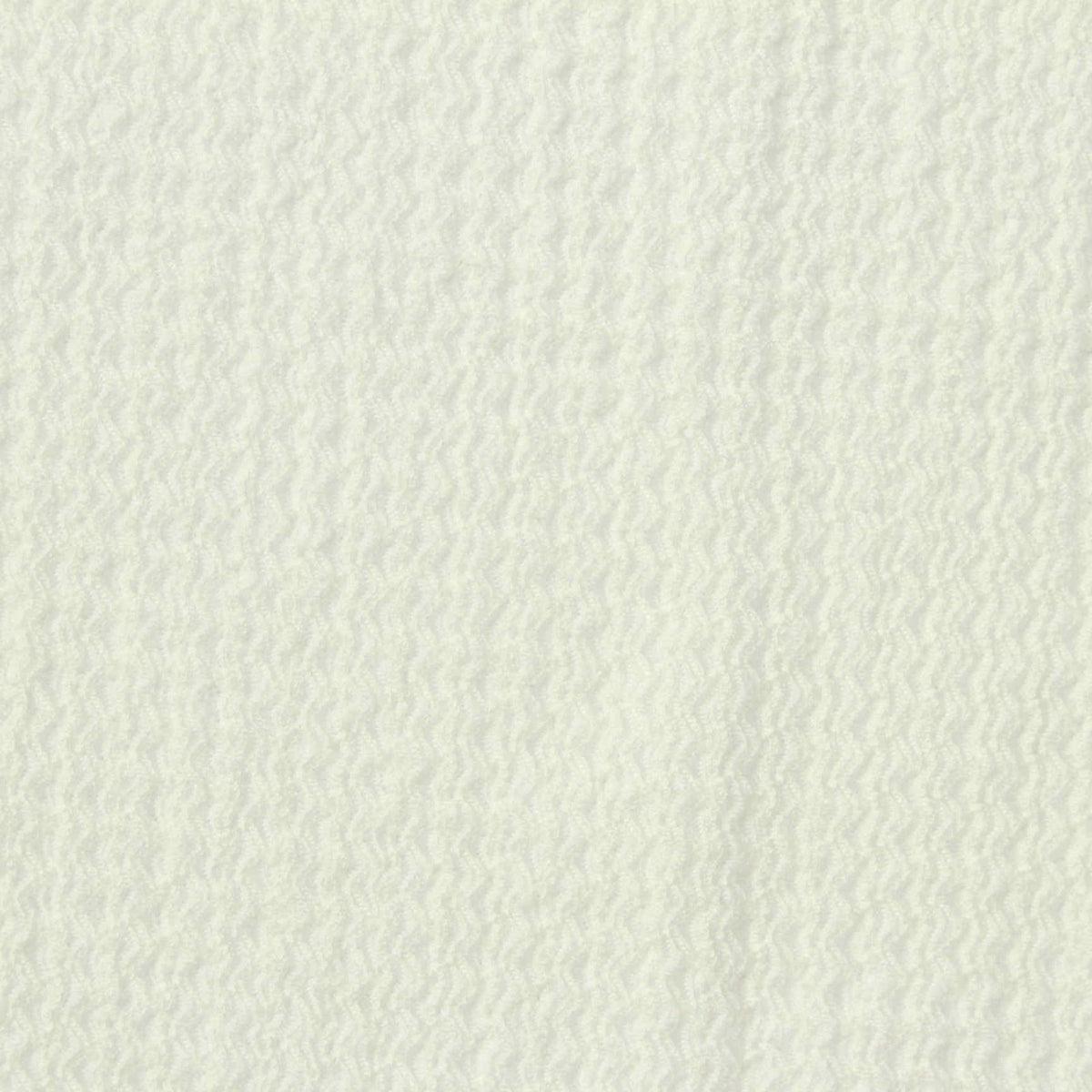 Jacquard Polyester Stretch Crepe Fabric, 165 gsm, 158 cm — White