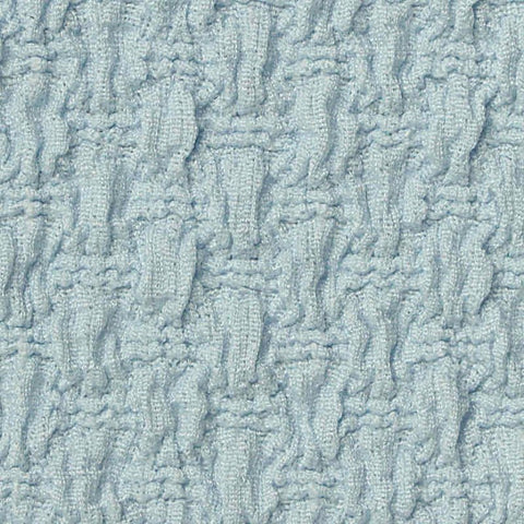 Jacquard Polyester Stretch Warp Knit Fabric, 260 gsm, 138 cm — Blue