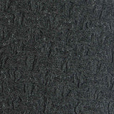Dark Grey Textured-Leaf Warp Knit, Polyester — texture