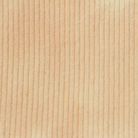 Viscose Polyester Stretch Rib Knit Fabric, 260 gsm, 172 cm — Beige