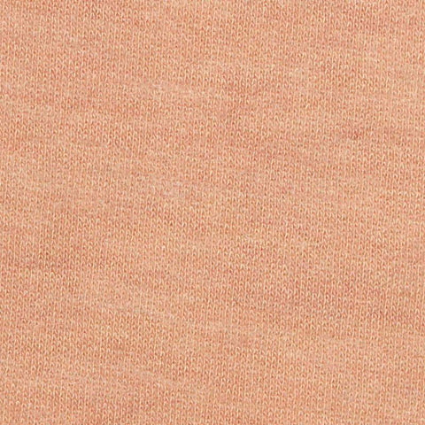 Dusty Peach Heather Fleece, Poly-Viscose