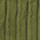 Brushed Polyester Stretch Rib Knit Fabric, 195 gsm, 160 cm — Green — texture
