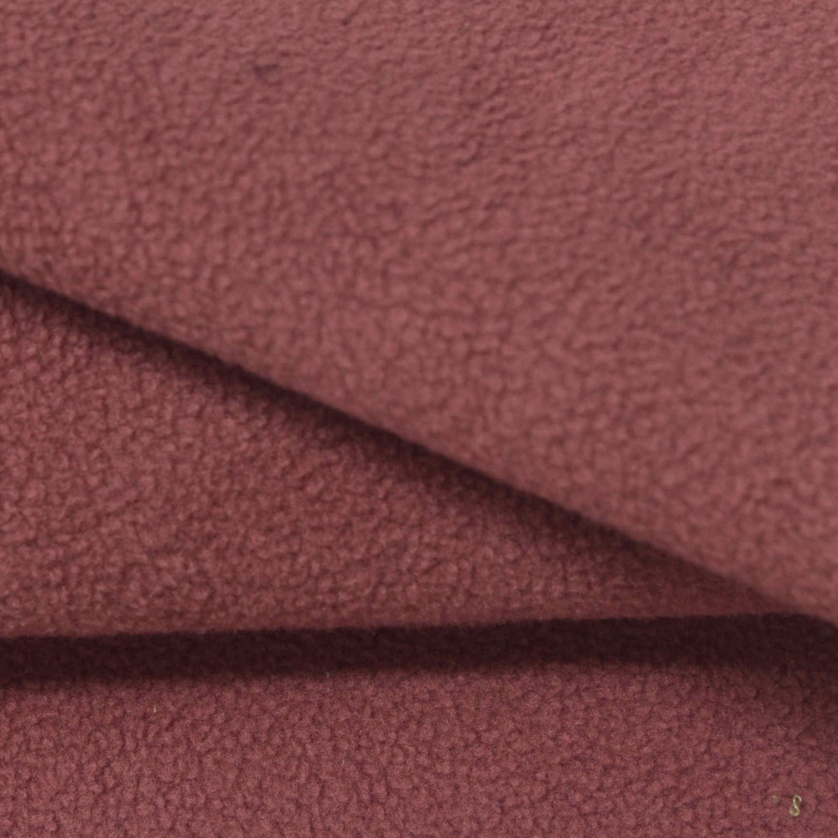 100% Polyester Fleece Fabric, 350 gsm, 160 cm — Red
