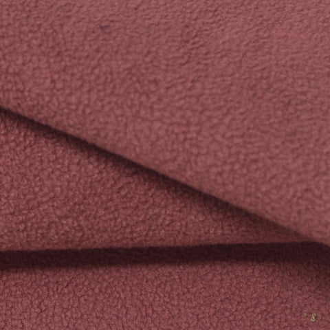 100% Polyester Fleece Fabric, 350 gsm, 160 cm — Red