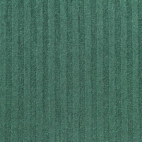 Viscose Polyester Rib Knit Fabric, 190 gsm — Green