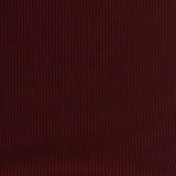 Brushed Polyester Stretch Rib Knit Fabric, 300 gsm, 120 cm — Red