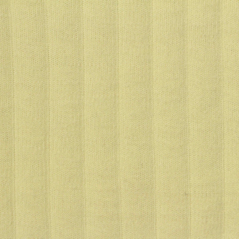 Jacquard Polyester Cotton Rib Knit Fabric, 300 gsm, 155 cm — Yellow