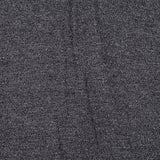 Dark Grey Marl Interlock Knit, Viscose — texture