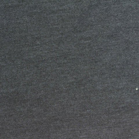 Polyester Cotton Blend Jersey Knit Fabric, 140 gsm, 178 cm — Grey