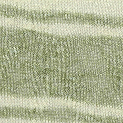 Light Green Horizontal-Stripe Knit, Viscose-Poly, 165 gsm, 168 cm, ref EF-272909