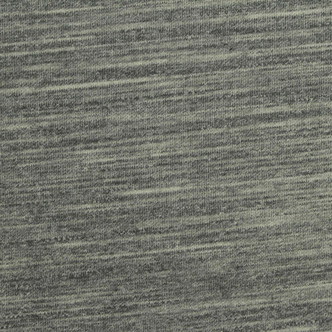 Grey Heathered-Marl Scuba Knit, Polyester, 310 gsm