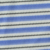 Blue Stripes Jersey Knit, Poly-Nylon — texture