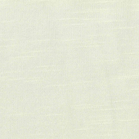 Slub Polyester Viscose Stretch Jersey Knit Fabric, 210 gsm, 160 cm — White