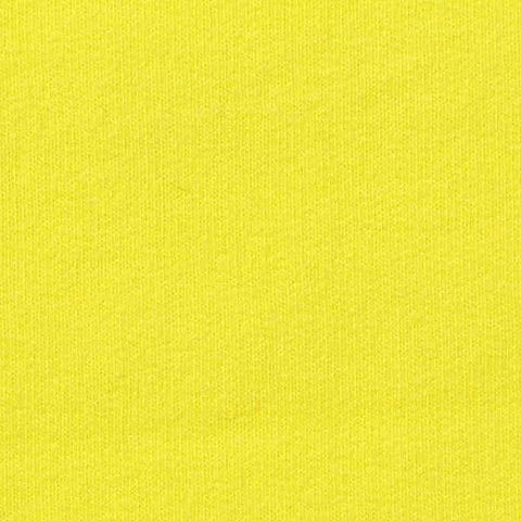 Cotton Stretch French Terry Fabric, 290 gsm, 180 cm — Yellow