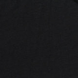 Polyester Stretch Jersey Knit Fabric, 120 gsm, 165 cm — Black