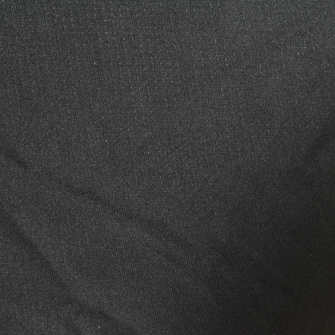 100% Polyester Birdseye Knit Fabric, 155 gsm, 155 cm — Black