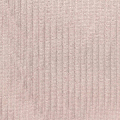 Light Pink Marl Rib Knit, Polyester