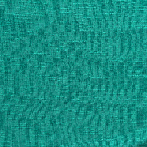 Teal Marl Jersey Knit, Viscose