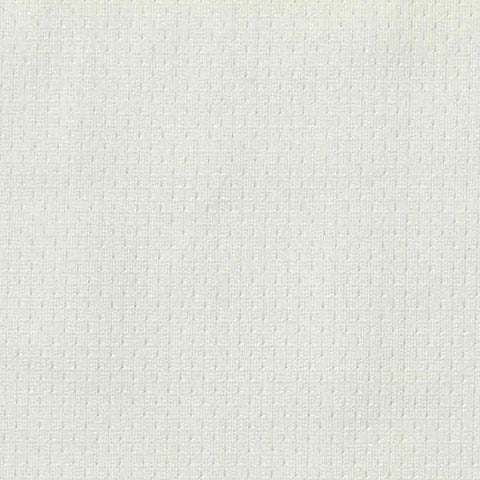 Polyester Stretch Birdseye Knit Fabric, 160 gsm, 160 cm — White