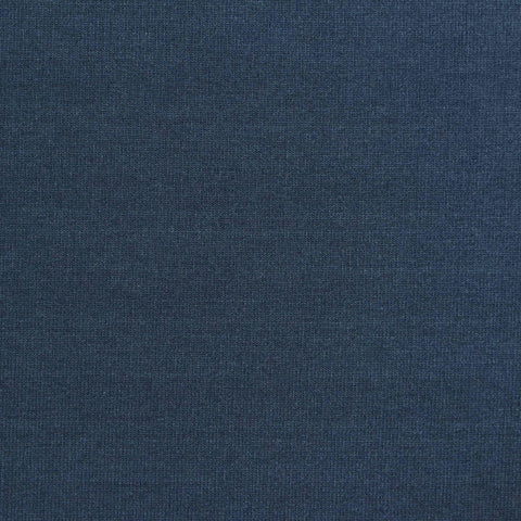 Dark Blue Marl French Terry, Poly-Viscose, 270 gsm