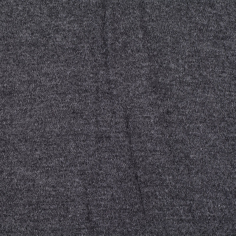 Dark Grey Marl Interlock Knit, Viscose